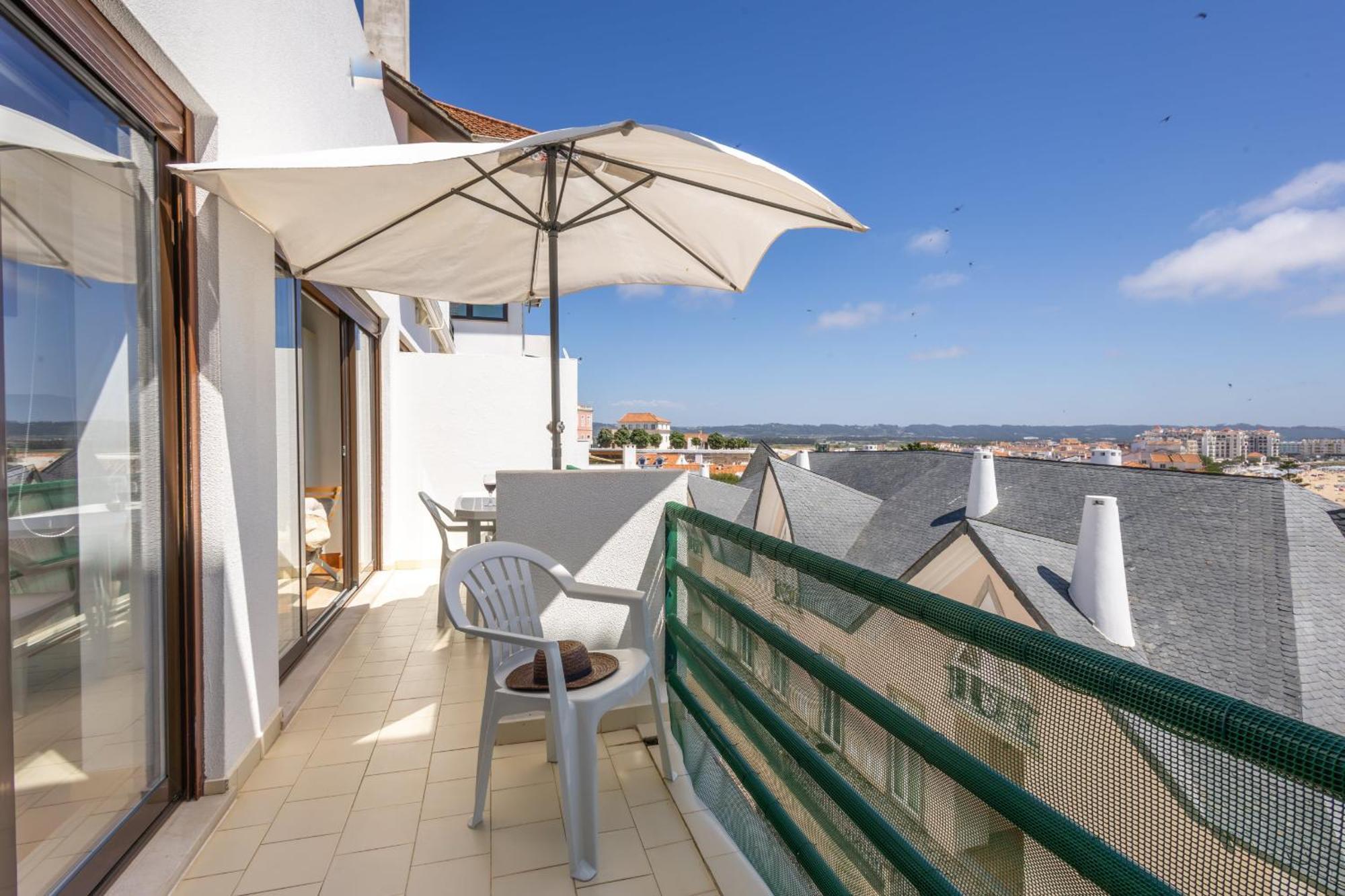 Apartamento Concha Mar com vista sobre a Baía São Martinho do Porto Exterior foto