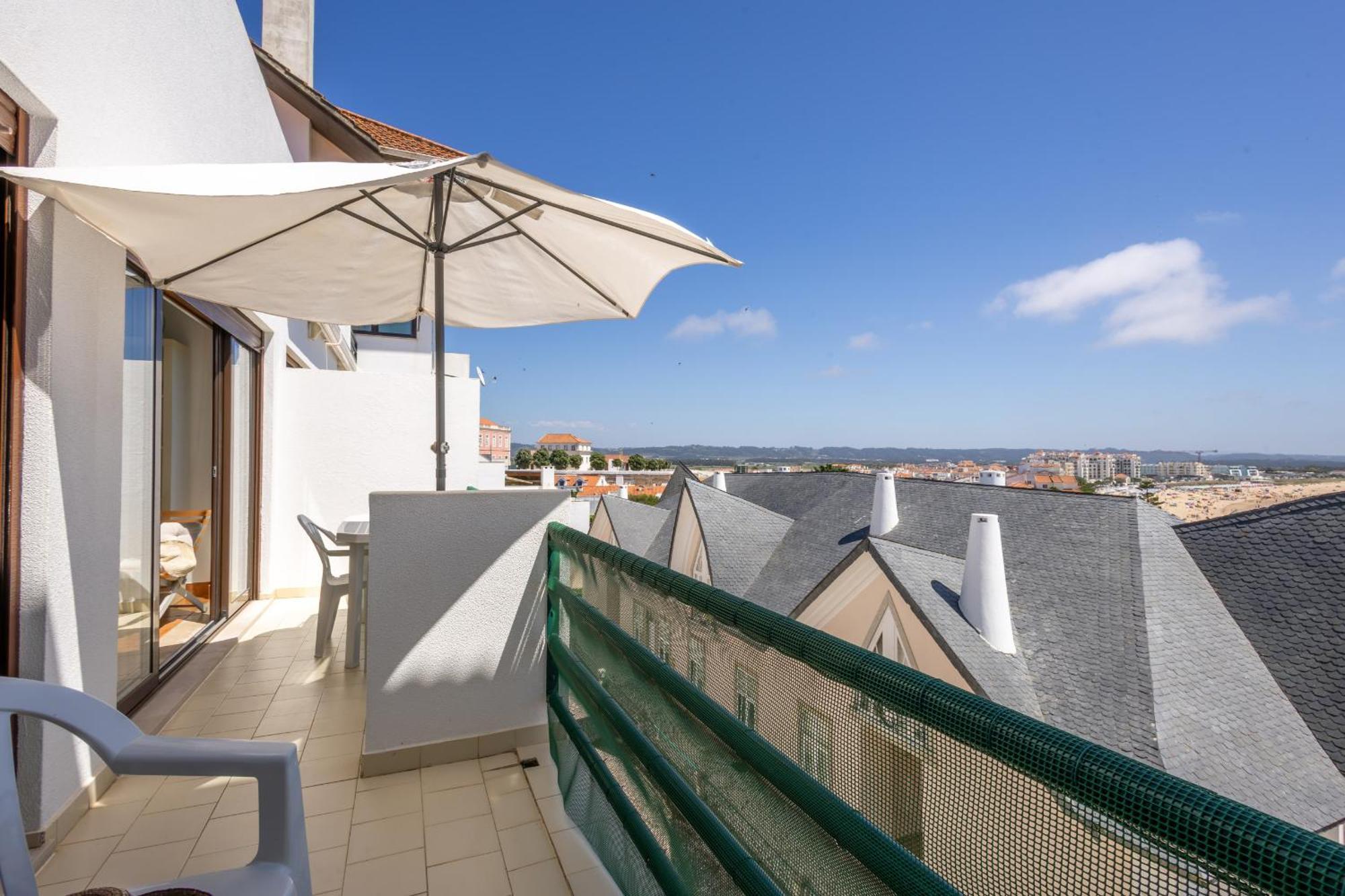 Apartamento Concha Mar com vista sobre a Baía São Martinho do Porto Exterior foto