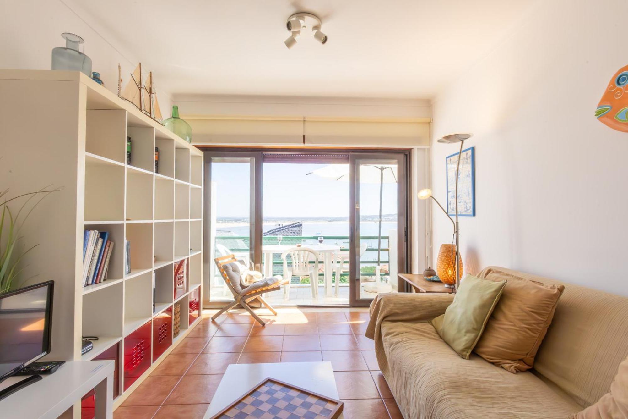 Apartamento Concha Mar com vista sobre a Baía São Martinho do Porto Exterior foto